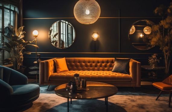 Дизайн интерьера в стиле лаунж